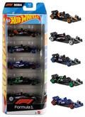 Hot Wheels F1 2024 Multipack – Set de 5 Autos de Fórmula 1 Escala 1:64